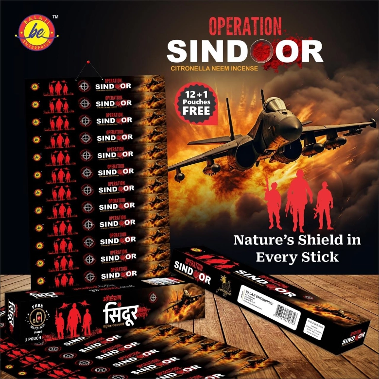 Operation Sindoor Citronella Neem Incense Sticks